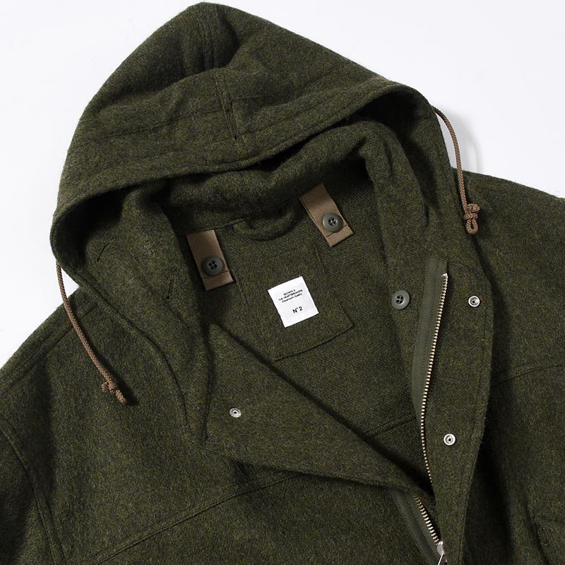 WOOL M-51 MILRITARY PARKA "CHASE" -OLIVE-