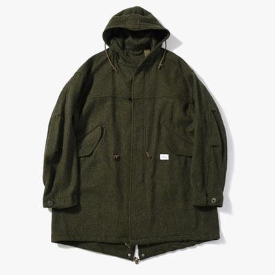 WOOL M-51 MILRITARY PARKA "CHASE" -OLIVE-