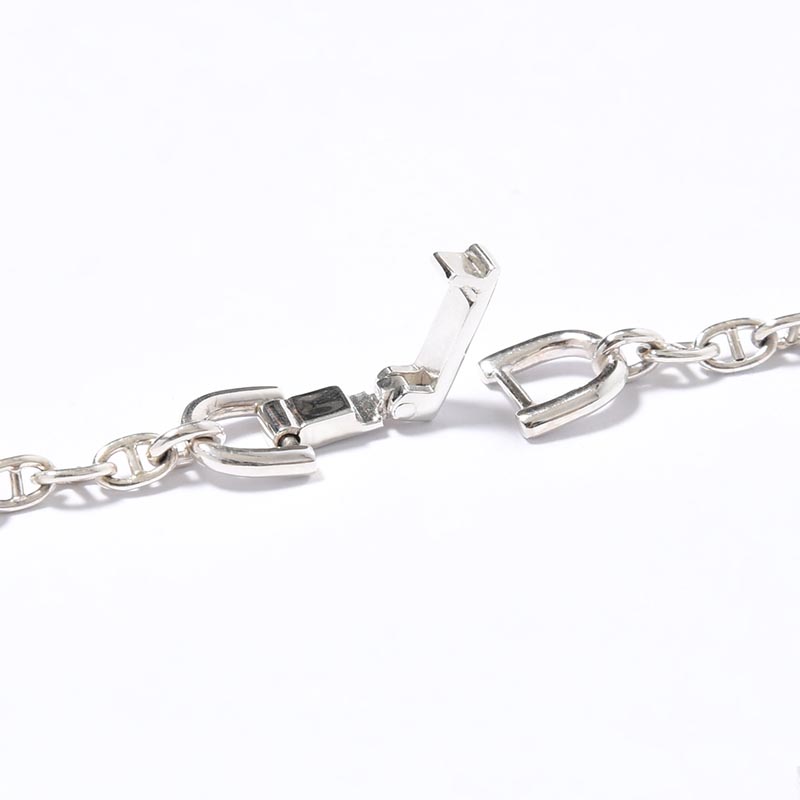 ANCHOR NECKLACE -SILVER-