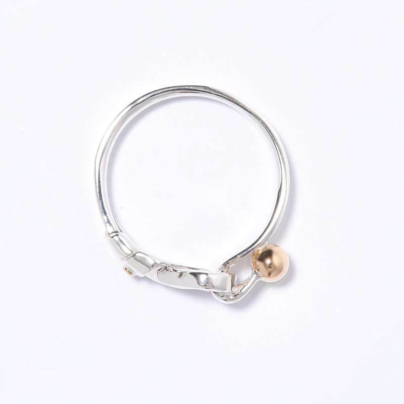 CLASP RING -SILVER/GOLD-