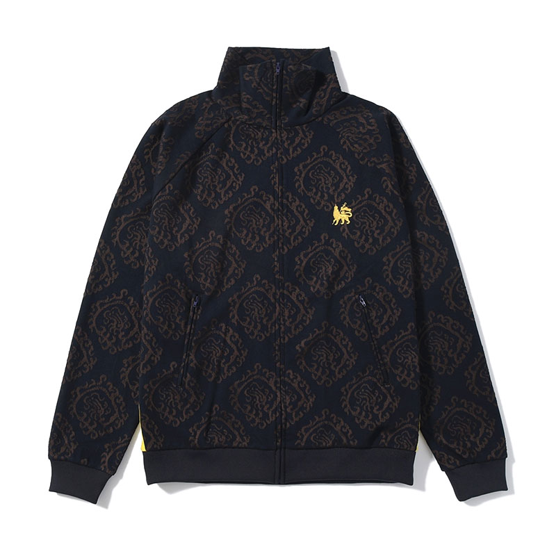 "CURLED UP DRAGON" TRACK JACKET -NAVY-