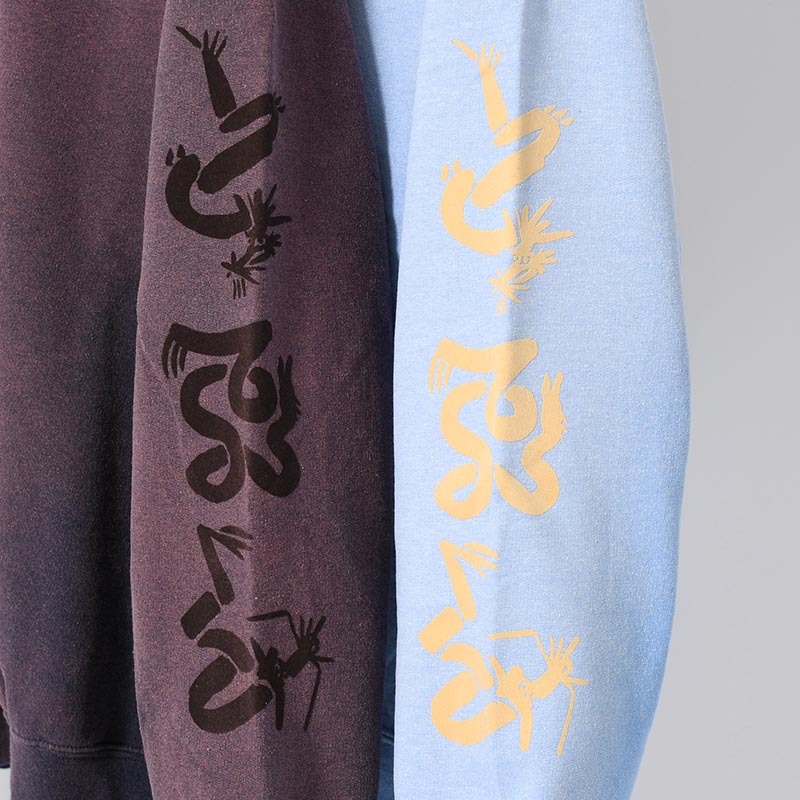 "EASTEND DRAGON FONT" DESTROY SWEATSHIRT -2.COLOR-