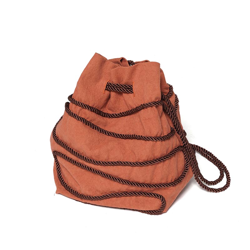 ROPE SUSPENSION BAG -2.COLOR-(ORANGE)