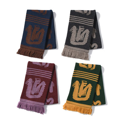 "EASTEND DRAGON FONT" GAME WOOL SCARF -4.COLOR-