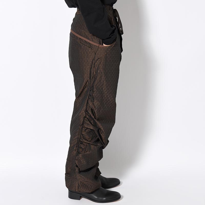 HYDRA PANTS -BROWN-