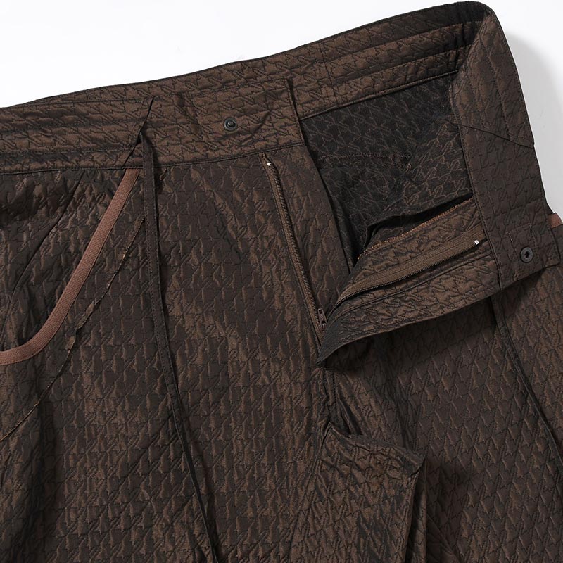 HYDRA PANTS -BROWN-