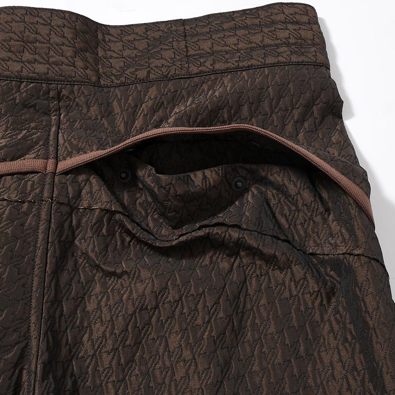 HYDRA PANTS -BROWN-