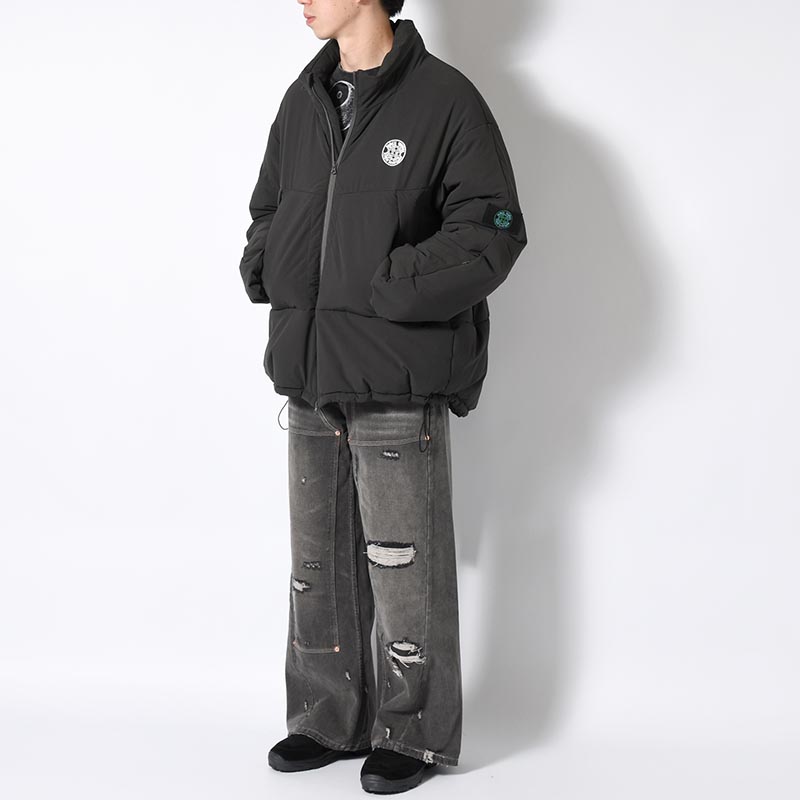 PADDING JACKET -CHARCOAL-