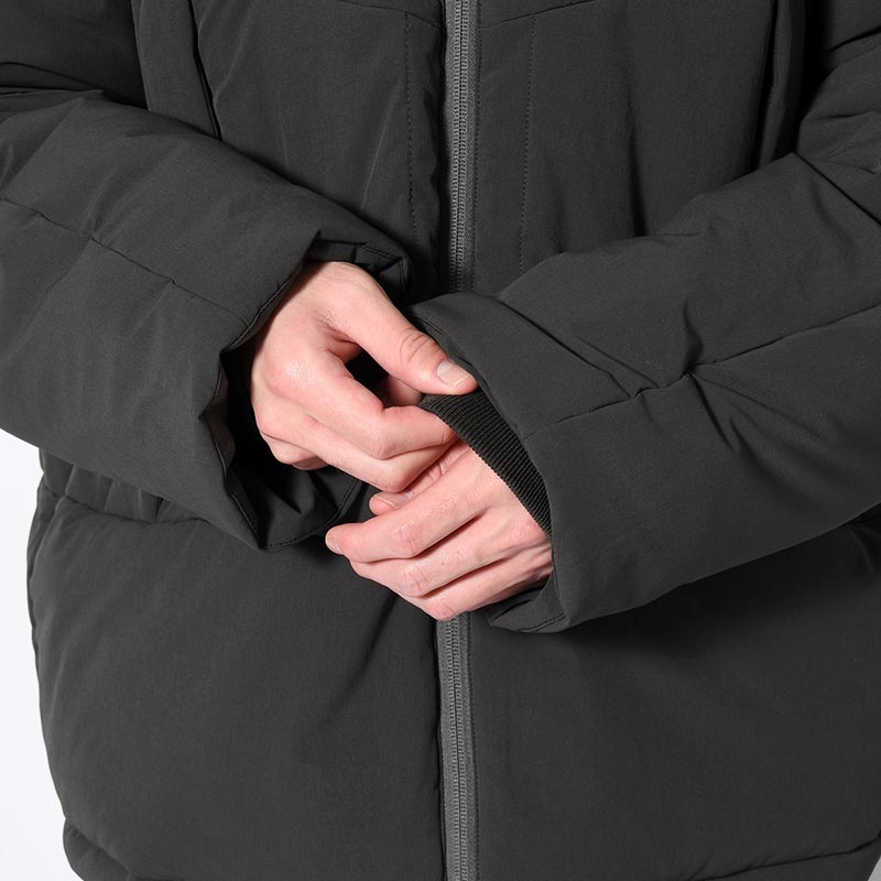 PADDING JACKET -CHARCOAL-