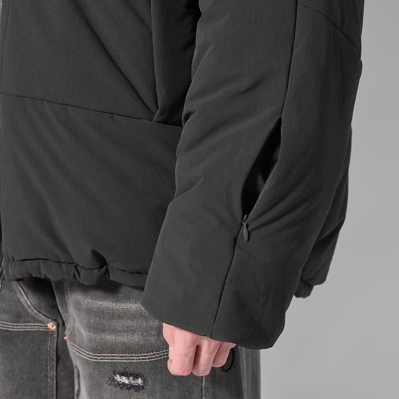 PADDING JACKET -CHARCOAL-