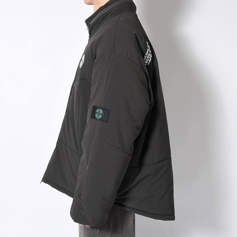 PADDING JACKET -CHARCOAL-