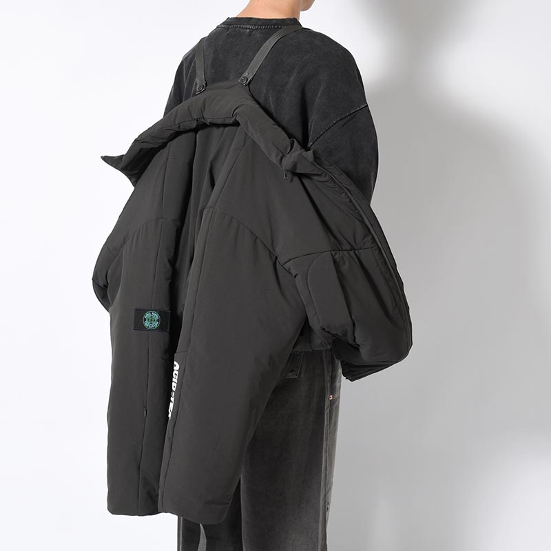 PADDING JACKET -CHARCOAL-