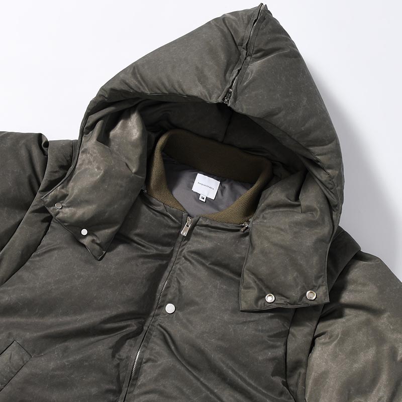 THREE WAY DOWN FLIGHT JACKET -OLIVE-