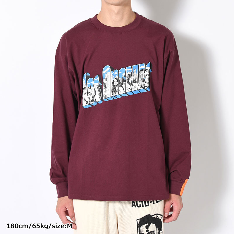 LosAngeles LS TEE -3.COLOR-