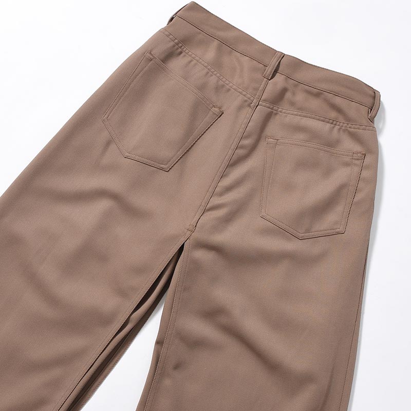 "HAKAMA" LAYERED PANTS -MOCHA-