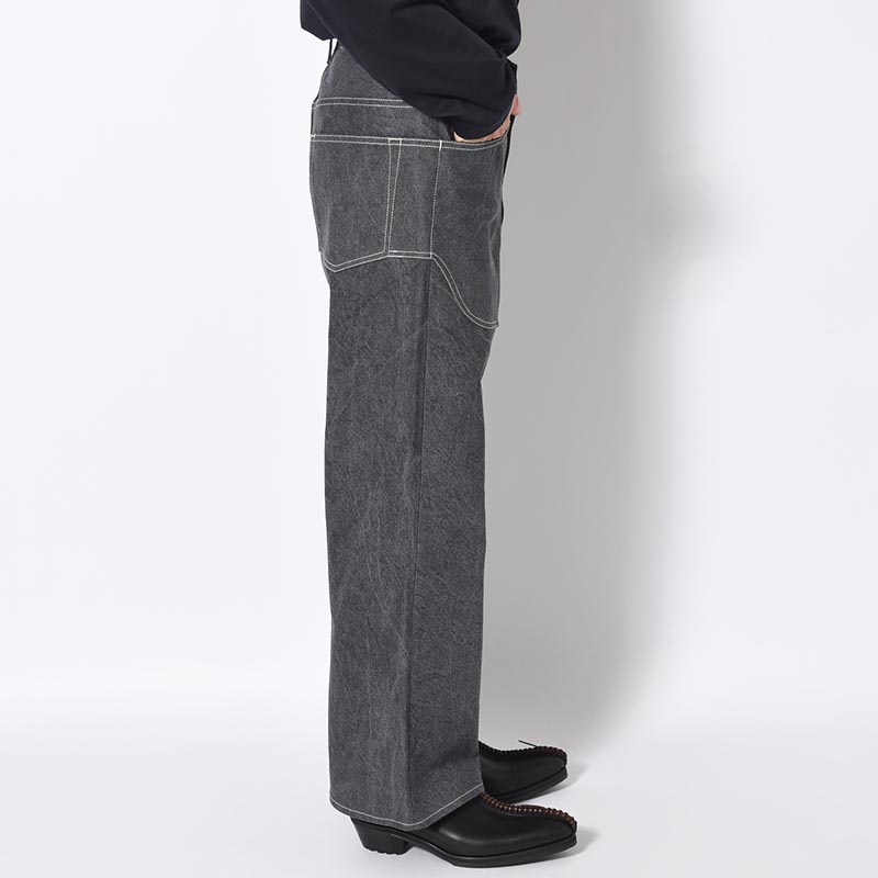 7PK DENIM PANTS -BLACK-