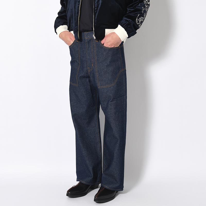 7PK DENIM PANTS -INDIGO NAVY-