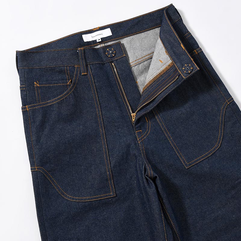 7PK DENIM PANTS -INDIGO NAVY-