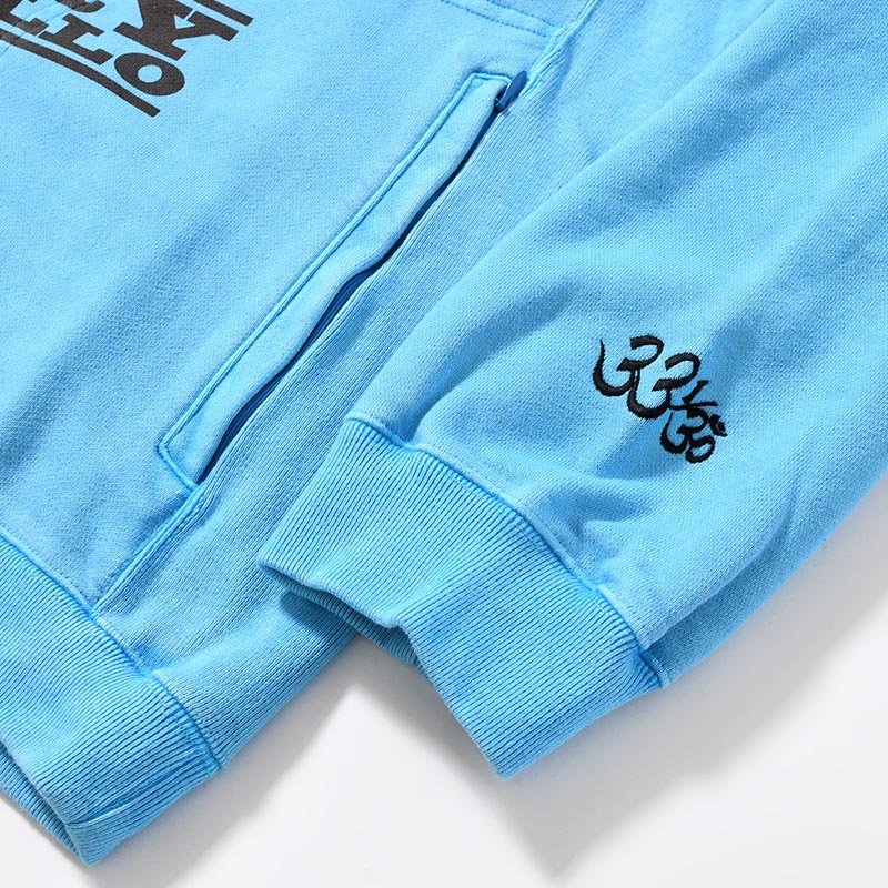 CREWNECK SWEAT SHIRT -BLUE-