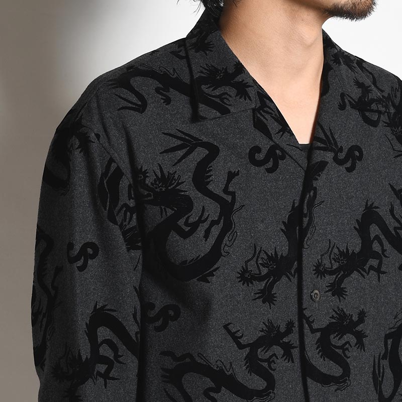 "FLYING DRAGON" OC SHIRT -BLACK-