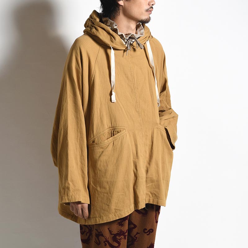 SNOW PARKA -YELLOW BEIGE-