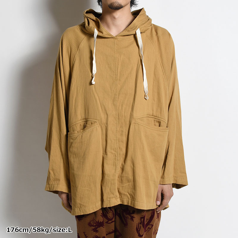 SNOW PARKA -YELLOW BEIGE-