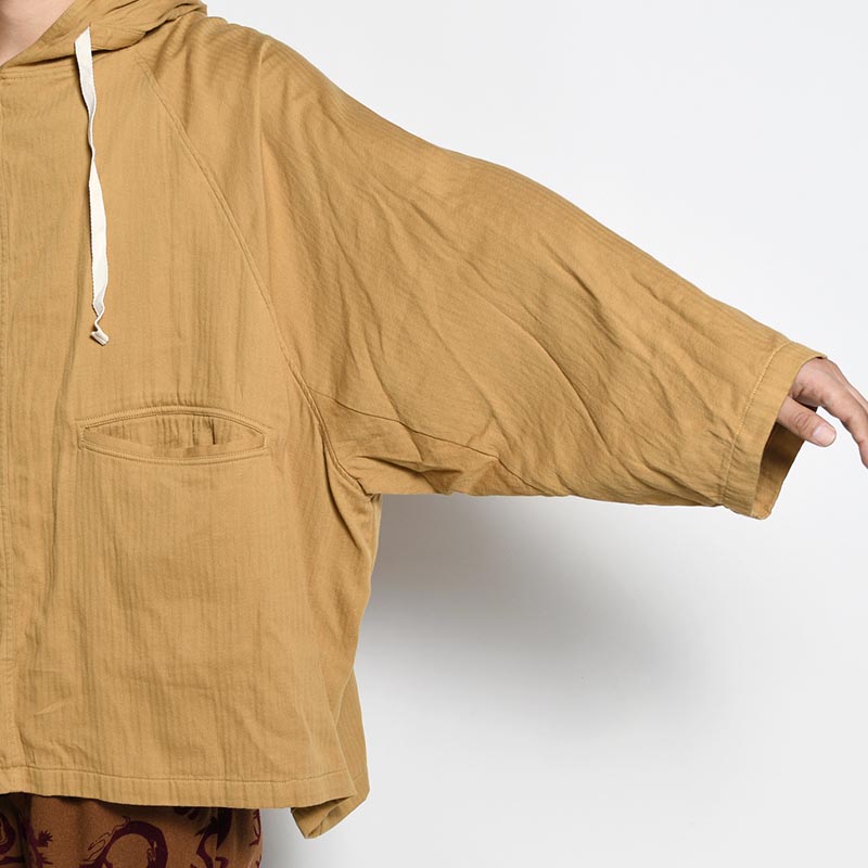 SNOW PARKA -YELLOW BEIGE-