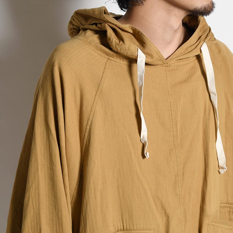 SNOW PARKA -YELLOW BEIGE-