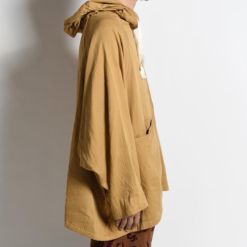 SNOW PARKA -YELLOW BEIGE-