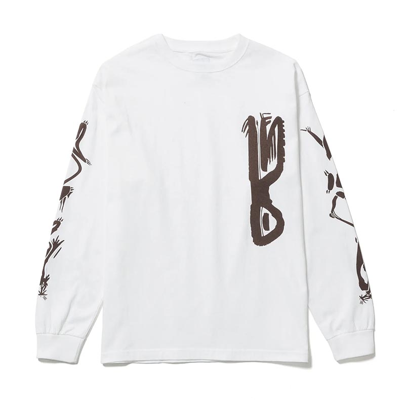 "EASTEND DRAGON" L/S T-SHIRT -2.COLOR-(WHITE)