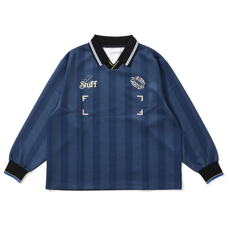 L/S GAME SHIRT -2.COLOR-(NAVY)