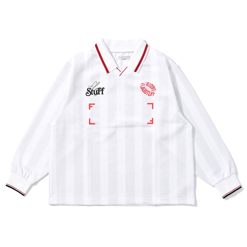 L/S GAME SHIRT -2.COLOR-(WHITE)