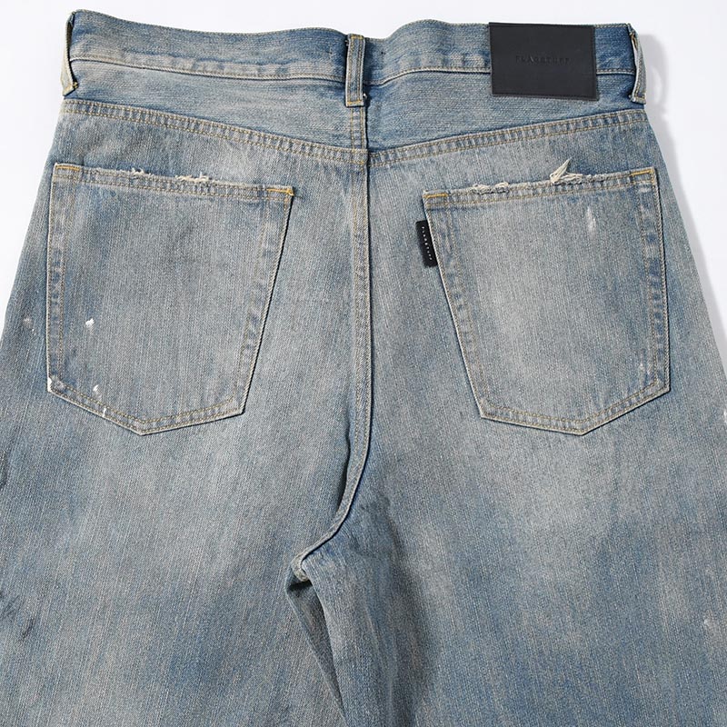 BORO DENIM PANTS -2.COLOR-