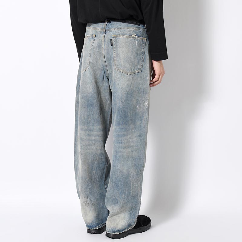 BORO DENIM PANTS -2.COLOR-