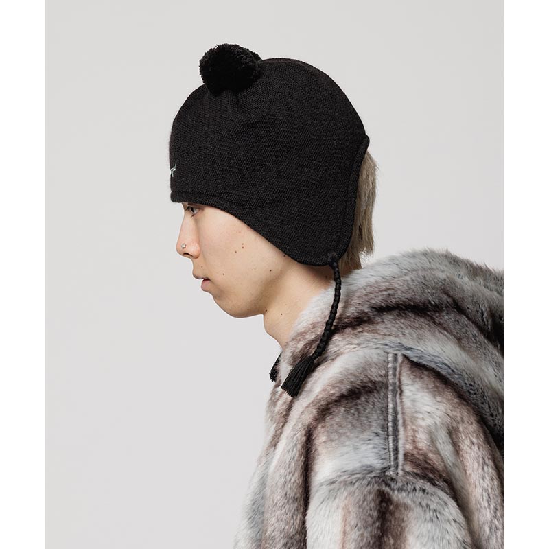 MOUSE KNIT CAP -BLACK-