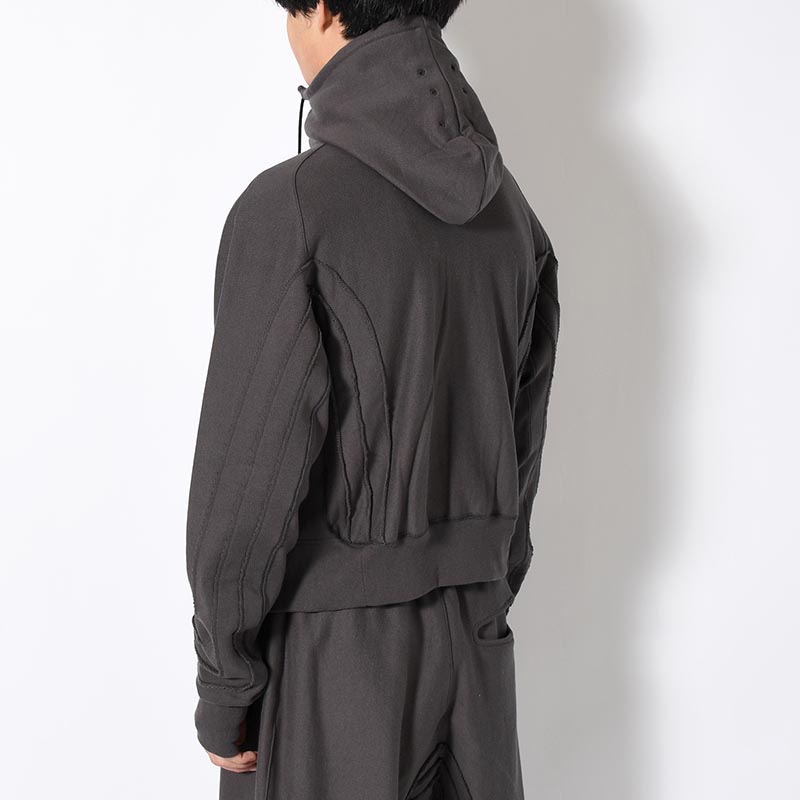 ORBIT HOOD -CHARCOAL-