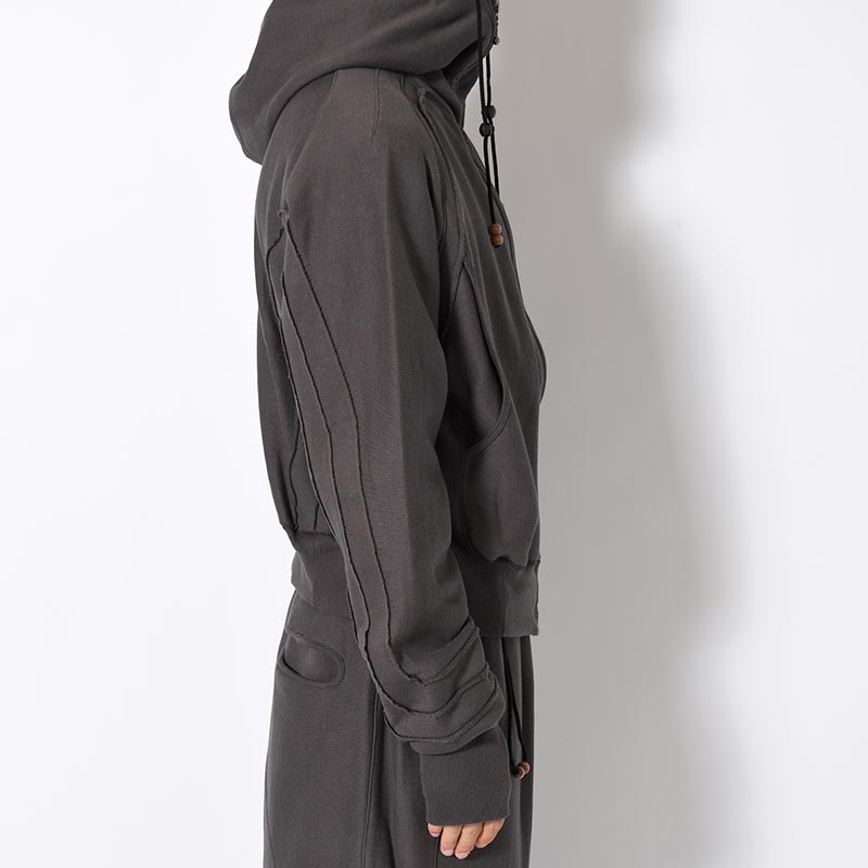 ORBIT HOOD -CHARCOAL-