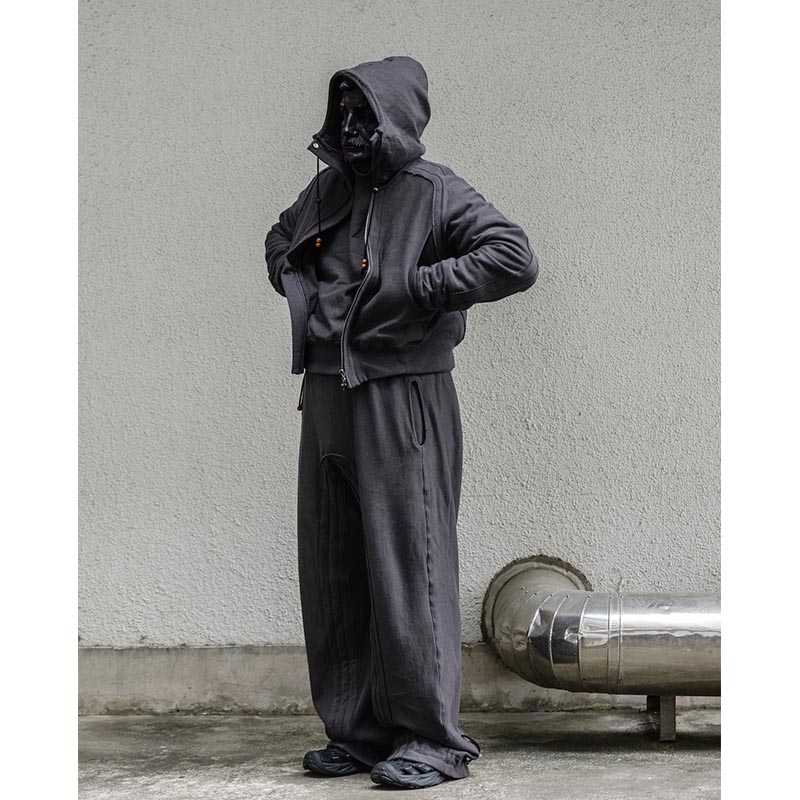 ORBIT HOOD -CHARCOAL-