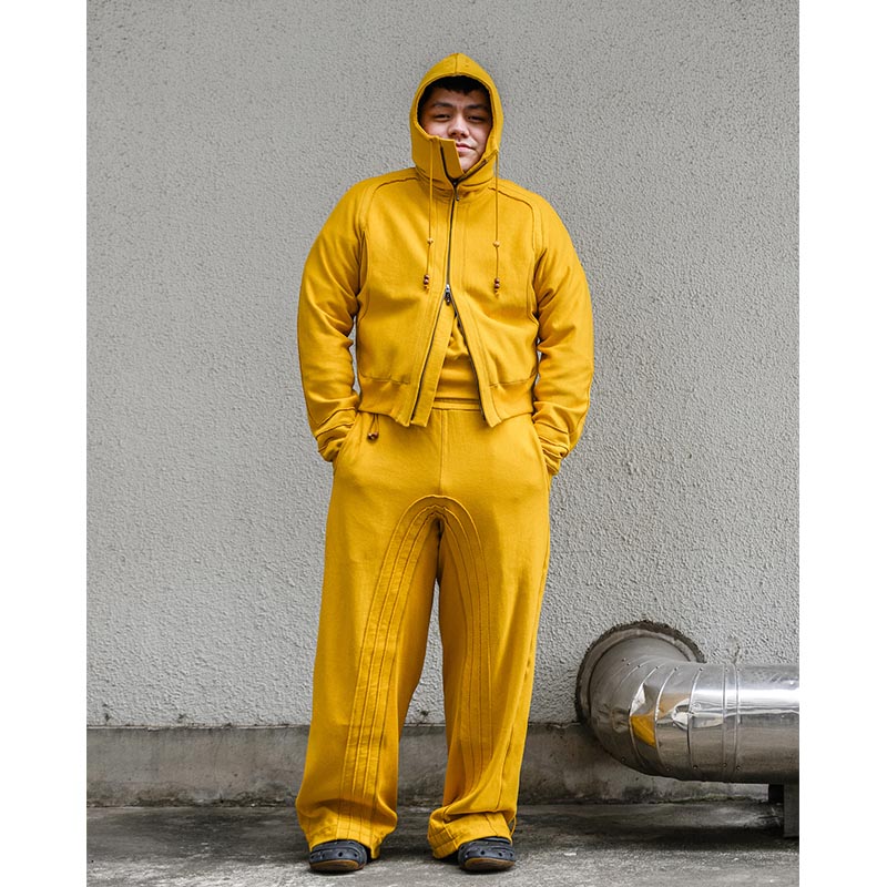 ORBIT HOOD -YELLOW-