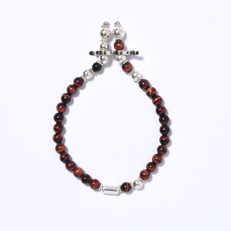 BEADS BRACELET IN -RED-