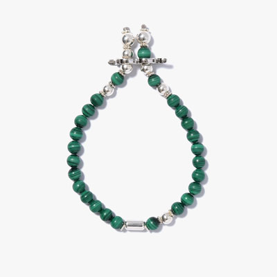 BEADS BRACELET IN -GREEN-