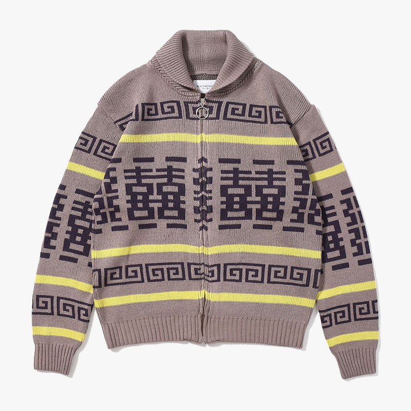 DUDE COWICHAN SWEATER -GRAY-