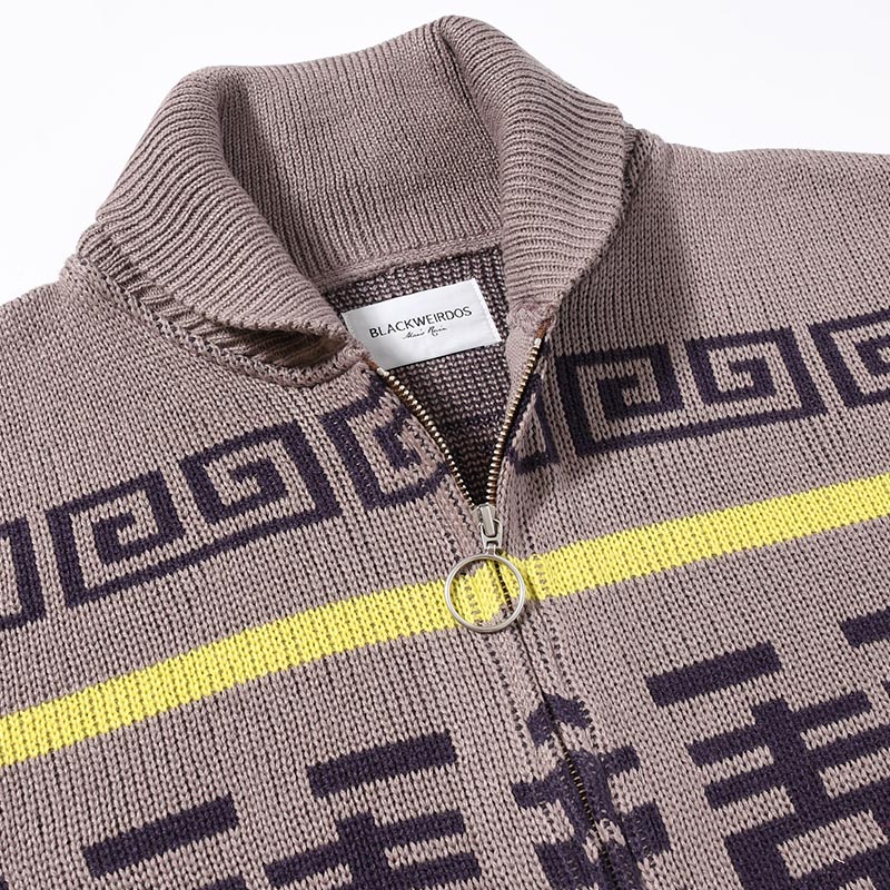 DUDE COWICHAN SWEATER -GRAY-