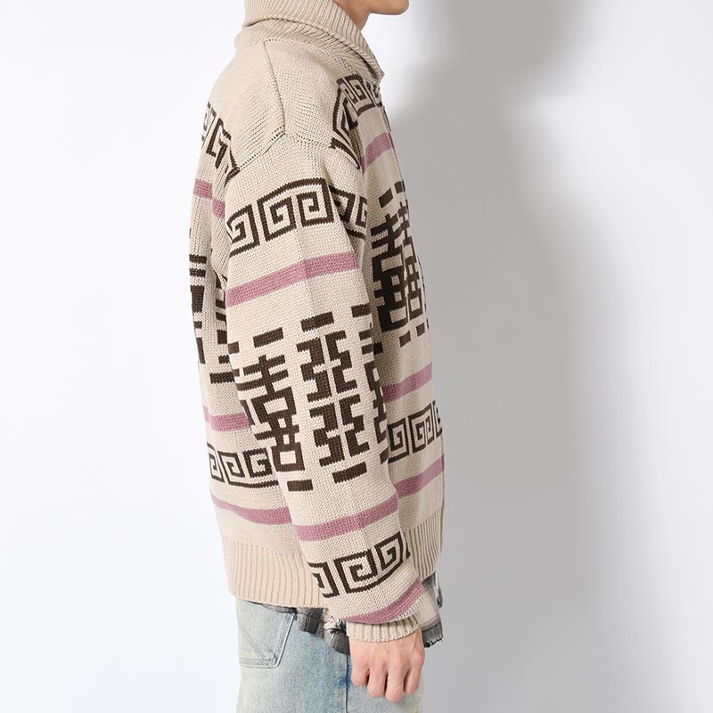 DUDE COWICHAN SWEATER -GRAY-