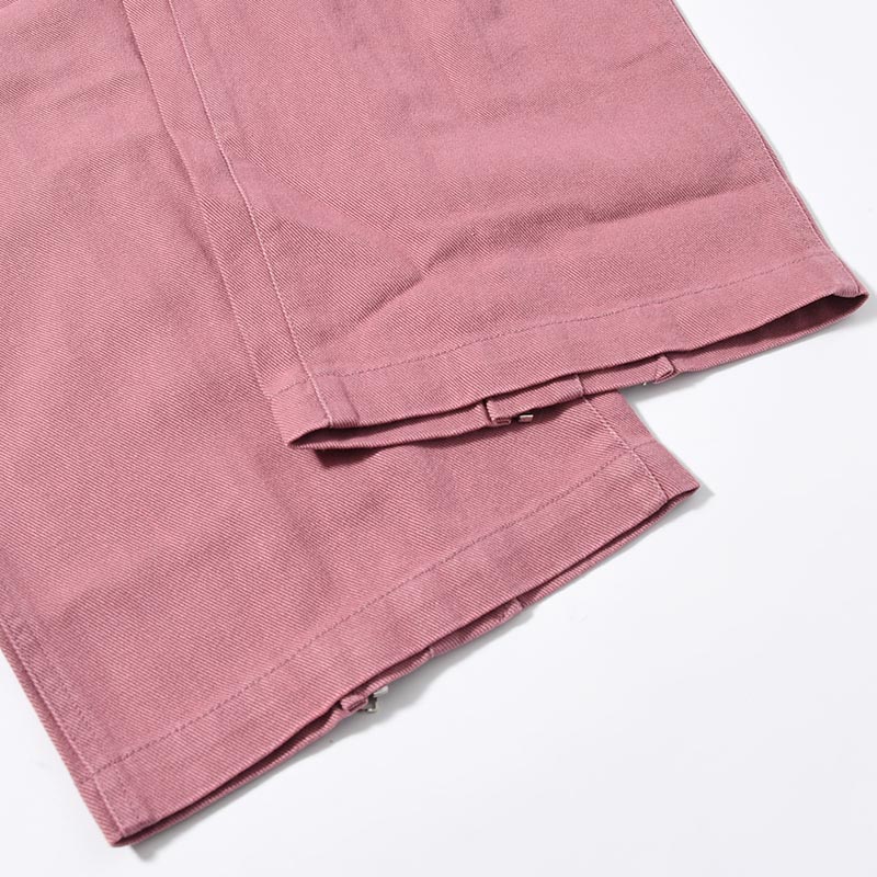 DENIM BONDAGE PANTS -PLUM-