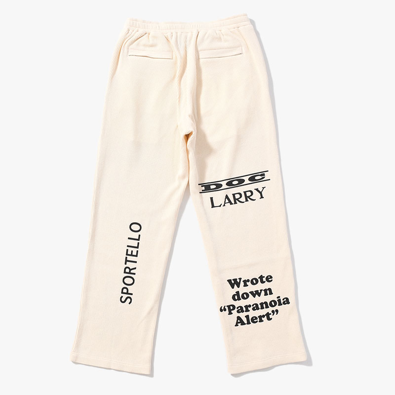 THERMAL PANTS -WHITE-