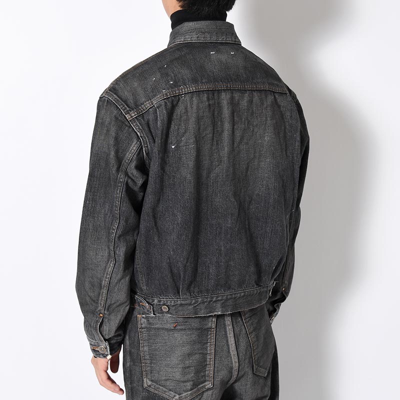 KAMATA DENIM JACKET Vintage Wash -BLK/VINTAGE-