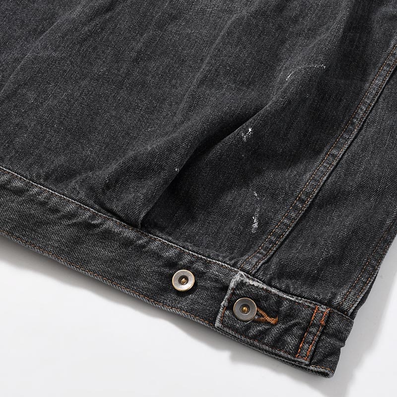 KAMATA DENIM JACKET Vintage Wash -BLK/VINTAGE-