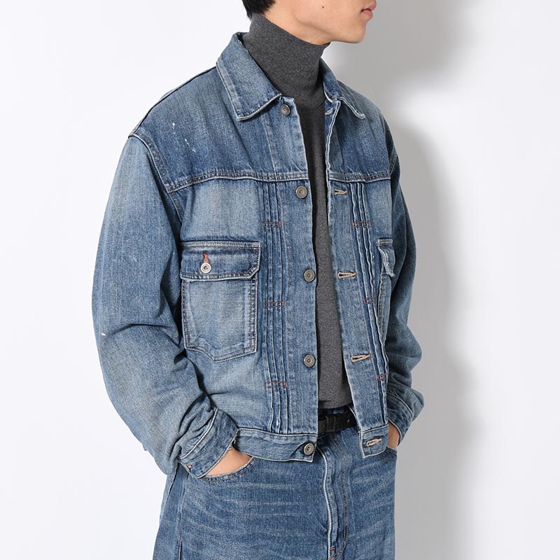 KAMATA DENIM JACKET Vintage Wash -IND/VINTAGE-