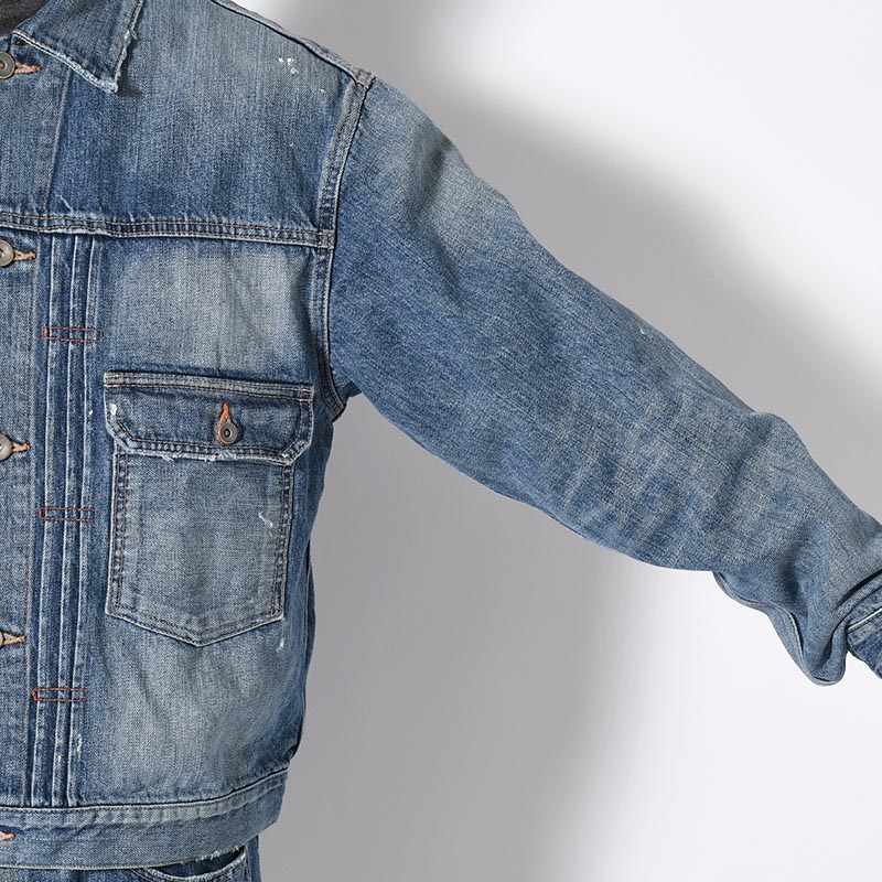 KAMATA DENIM JACKET Vintage Wash -IND/VINTAGE-